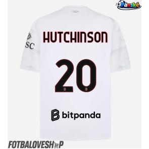 AC Milan Omari Hutchinson #20 Venkovní Dres 2026-27 Krátký Rukáv