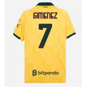 AC Milan Santiago Gimenez #7 Alternativní Dres 2025-26 Krátký Rukáv