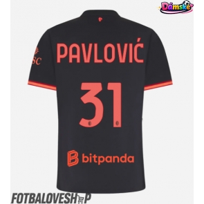 AC Milan Strahinja Pavlovic #31 Dámské Alternativní Dres 2026-27 Krátký Rukáv