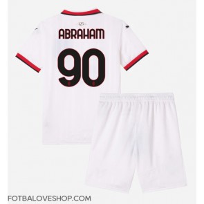 AC Milan Tammy Abraham #90 Dětské Venkovní Dres 2024-25 Krátký Rukáv (+ trenýrky)