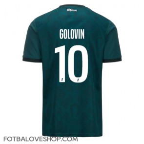 AS Monaco Aleksandr Golovin #10 Venkovní Dres 2024-25 Krátký Rukáv