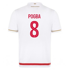 AS Monaco Paul Pogba #8 Domácí Dres 2025-26 Krátký Rukáv