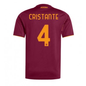 AS Roma Bryan Cristante #4 Domácí Dres 2025-26 Krátký Rukáv