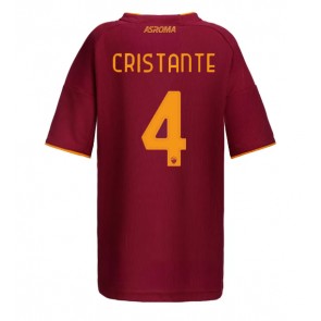 AS Roma Bryan Cristante #4 Dámské Domácí Dres 2025-26 Krátký Rukáv