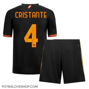 AS Roma Bryan Cristante #4 Dětské Alternativní Dres 2023-24 Krátký Rukáv (+ trenýrky)