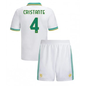AS Roma Bryan Cristante #4 Dětské Alternativní Dres 2025-26 Krátký Rukáv (+ trenýrky)