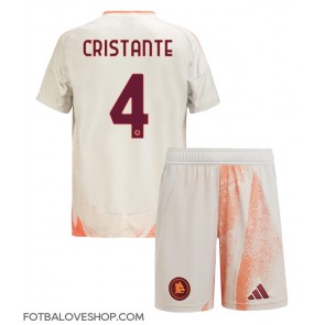 AS Roma Bryan Cristante #4 Dětské Venkovní Dres 2024-25 Krátký Rukáv (+ trenýrky)