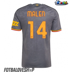 AS Roma Donyell Malen #14 Alternativní Dres 2026-27 Krátký Rukáv