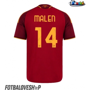 AS Roma Donyell Malen #14 Domácí Dres 2026-27 Krátký Rukáv
