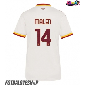 AS Roma Donyell Malen #14 Dámské Venkovní Dres 2026-27 Krátký Rukáv