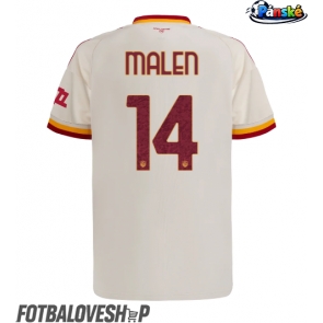 AS Roma Donyell Malen #14 Venkovní Dres 2026-27 Krátký Rukáv
