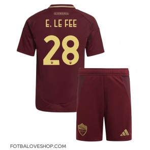 AS Roma Enzo Le Fee #28 Dětské Domácí Dres 2024-25 Krátký Rukáv (+ trenýrky)