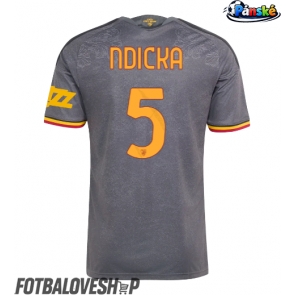 AS Roma Evan Ndicka #5 Alternativní Dres 2026-27 Krátký Rukáv