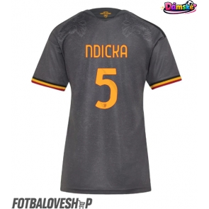 AS Roma Evan Ndicka #5 Dámské Alternativní Dres 2026-27 Krátký Rukáv