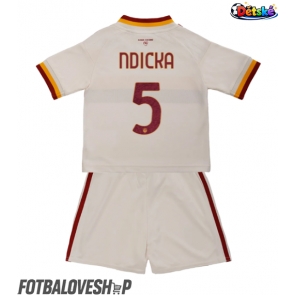 AS Roma Evan Ndicka #5 Dětské Venkovní Dres 2026-27 Krátký Rukáv (+ trenýrky)