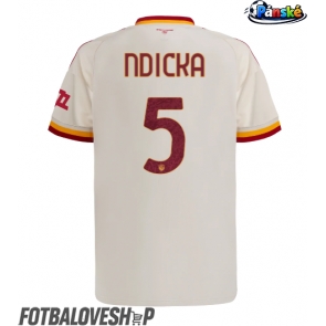 AS Roma Evan Ndicka #5 Venkovní Dres 2026-27 Krátký Rukáv