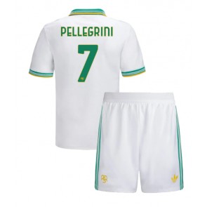 AS Roma Lorenzo Pellegrini #7 Dětské Alternativní Dres 2025-26 Krátký Rukáv (+ trenýrky)