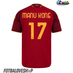 AS Roma Manu Kone #17 Domácí Dres 2026-27 Krátký Rukáv