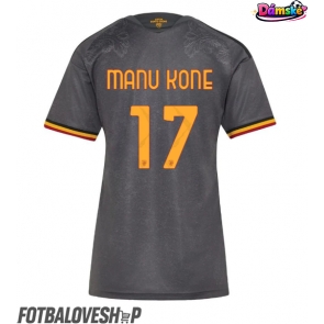 AS Roma Manu Kone #17 Dámské Alternativní Dres 2026-27 Krátký Rukáv