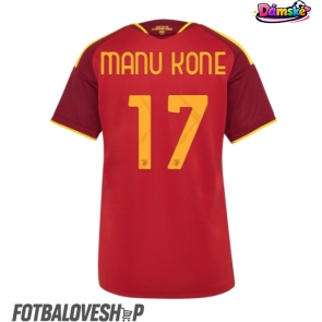 AS Roma Manu Kone #17 Dámské Domácí Dres 2026-27 Krátký Rukáv