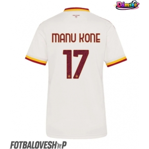 AS Roma Manu Kone #17 Dámské Venkovní Dres 2026-27 Krátký Rukáv