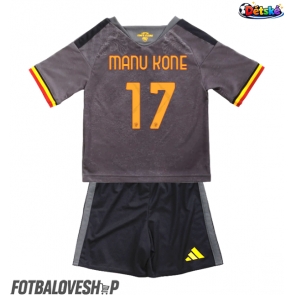 AS Roma Manu Kone #17 Dětské Alternativní Dres 2026-27 Krátký Rukáv (+ trenýrky)