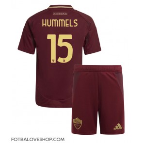 AS Roma Mats Hummels #15 Dětské Domácí Dres 2024-25 Krátký Rukáv (+ trenýrky)