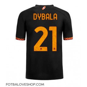 AS Roma Paulo Dybala #21 Alternativní Dres 2023-24 Krátký Rukáv