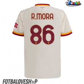 AS Roma Rodrigo Mora #86 Venkovní Dres 2026-27 Krátký Rukáv
