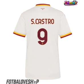 AS Roma Santiago Castro #9 Dámské Venkovní Dres 2026-27 Krátký Rukáv