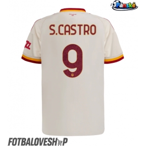 AS Roma Santiago Castro #9 Venkovní Dres 2026-27 Krátký Rukáv