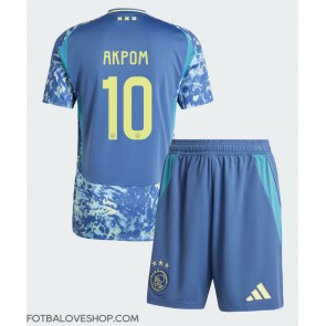 Ajax Chuba Akpom #10 Dětské Venkovní Dres 2024-25 Krátký Rukáv (+ trenýrky)