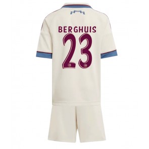 Ajax Steven Berghuis #23 Dětské Alternativní Dres 2025-26 Krátký Rukáv (+ trenýrky)