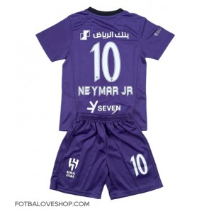 Al-Hilal Neymar Jr #10 Dětské Alternativní Dres 2024-25 Krátký Rukáv (+ trenýrky)