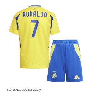 Al-Nassr Cristiano Ronaldo #7 Dětské Domácí Dres 2024-25 Krátký Rukáv (+ trenýrky)