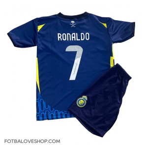 Al-Nassr Cristiano Ronaldo #7 Dětské Venkovní Dres 2024-25 Krátký Rukáv (+ trenýrky)
