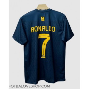 Al-Nassr Cristiano Ronaldo #7 Venkovní Dres 2023-24 Krátký Rukáv