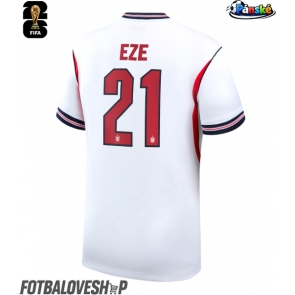 Anglie Eberechi Eze #21 Domácí Dres MS 2026 Krátký Rukáv