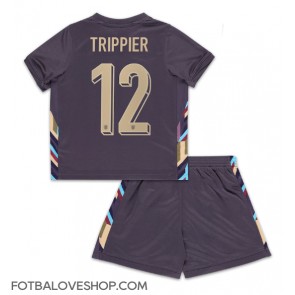 Anglie Kieran Trippier #12 Dětské Venkovní Dres ME 2024 Krátký Rukáv (+ trenýrky)