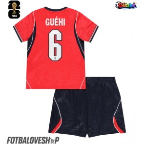 Anglie Marc Guehi #6 Dětské Venkovní Dres MS 2026 Krátký Rukáv (+ trenýrky)