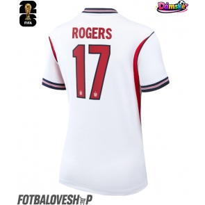 Anglie Morgan Rogers #17 Dámské Domácí Dres MS 2026 Krátký Rukáv