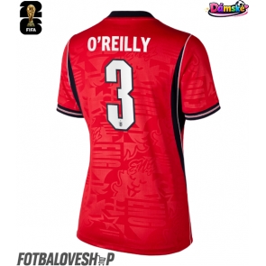 Anglie Nico O'Reilly #3 Dámské Venkovní Dres MS 2026 Krátký Rukáv