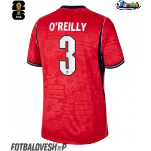 Anglie Nico O'Reilly #3 Venkovní Dres MS 2026 Krátký Rukáv