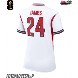 Anglie Reece James #24 Dámské Domácí Dres MS 2026 Krátký Rukáv