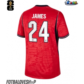 Anglie Reece James #24 Venkovní Dres MS 2026 Krátký Rukáv
