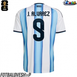 Argentina Julian Alvarez #9 Domácí Dres MS 2026 Krátký Rukáv