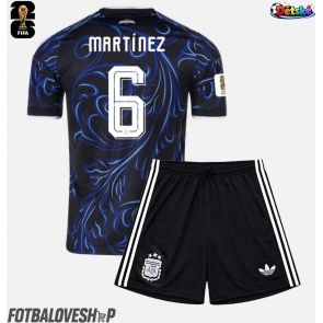 Argentina Lisandro Martinez #6 Dětské Venkovní Dres MS 2026 Krátký Rukáv (+ trenýrky)