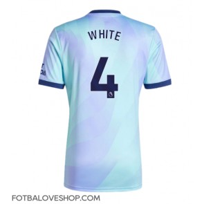 Arsenal Ben White #4 Alternativní Dres 2024-25 Krátký Rukáv