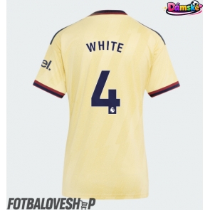 Arsenal Ben White #4 Dámské Alternativní Dres 2026-27 Krátký Rukáv