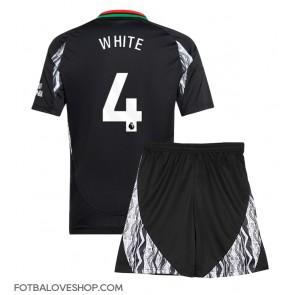 Arsenal Ben White #4 Dětské Venkovní Dres 2024-25 Krátký Rukáv (+ trenýrky)